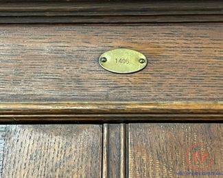 Large Antique US POST OFFICE Cabinet