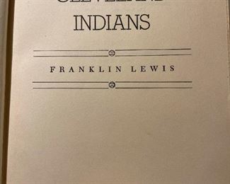 Player Signed "The Cleveland Indians" Putnam First Edition