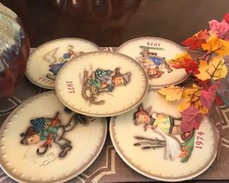 Hummel collectors plates