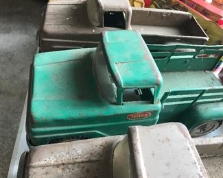 Antique tonka trucks