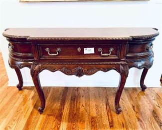 #40- Console table. 
66”w. 19”d. 31.5”t.   $300