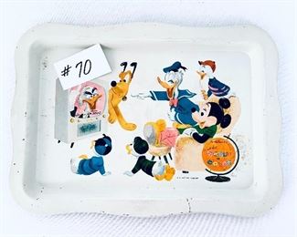 Vintage Disney tray- 17” L. 12”t 
$30