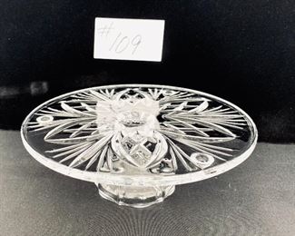 Marquis by Waterford small cake plate. 8.5”w 3”t.   $18