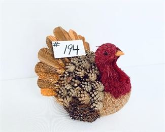 Pinecone turkey.  10 x 10.   $35