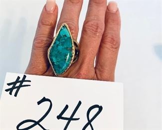 Barse turquoise ring. $40