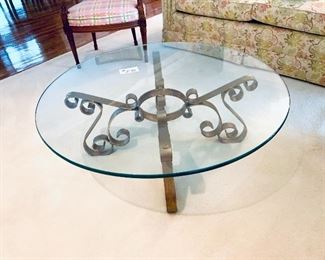 #290- glass top coffee table 40w. 14.5t
$ 235. 