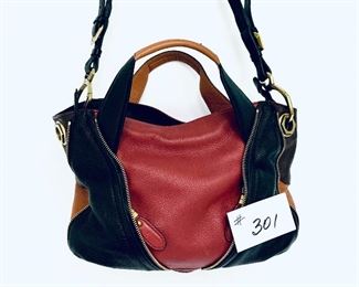 BLM / red/ tan Oryany handbag. 
Gently used. 13w. 11t.    $65