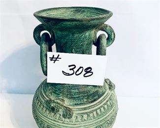 Pottery urn. 6w 10t.  $25