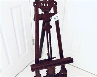 Decorative wooden easel. 16w  43t.  $110