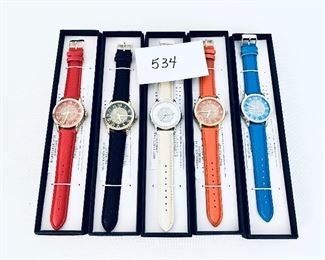 Lot of 5 Manhattan watches. 
New in box. $20