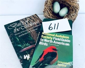 2 books and nest. $20
