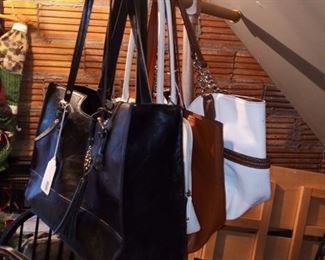 Selection of handbags