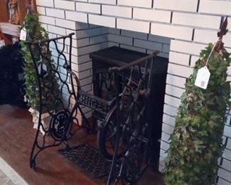 Vintage Tredle sewing machine base