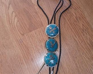 Turquoise bolo tie