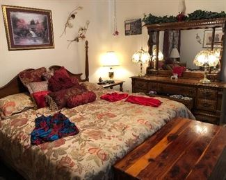 King size bed set