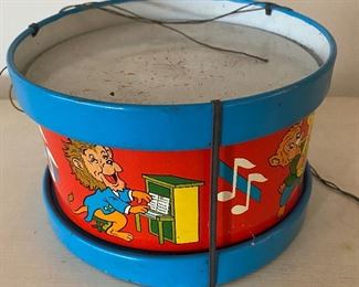 Tin Lithographed Drum