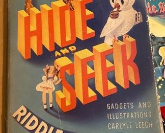 Old Hide and Seek Riddle Book