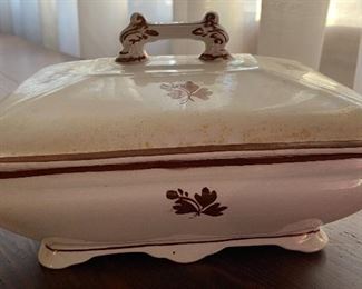 Early Furnival Covered Dish