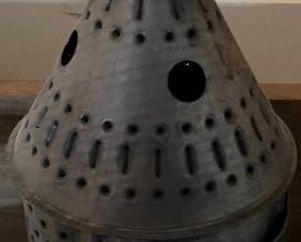 Punch Tin Candle Lantern