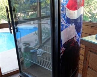 Pepsi Advertising Cooler