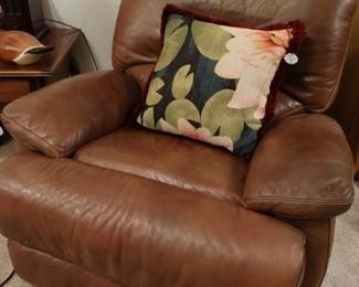 Flexsteel Leather Rocker Recliner