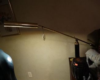 House of Troy Brass Swing Lamp