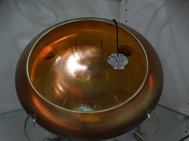 Steuben Aurene #2586 Centerpiece