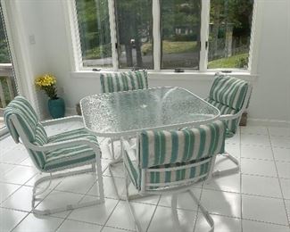 Patio Table and four chairs