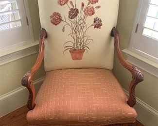 lot 38 gorgeous chair- in fair condition $65 