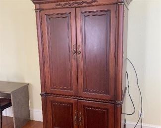 lot 49- large armoire $125