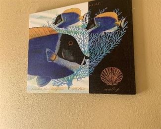 lot 56- nautical wall decor $10 