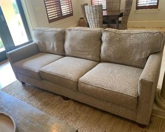 lot 89 beige couch $250