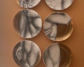 001 Adam by FornasettiMilano Plates