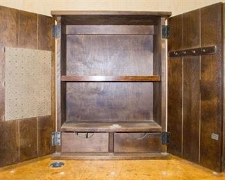 Vintage tool cabinet