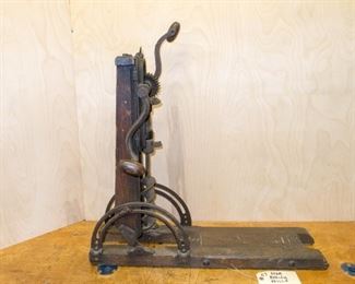 Miller's Falls folding beam boring drill