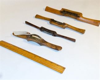 Various Sheffield and assorted markers spoke shave lot