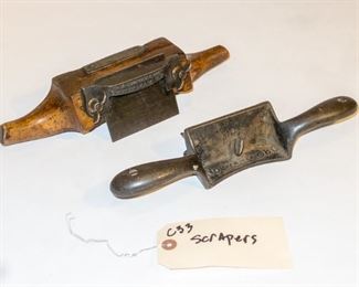 Stanley and Adkins scrapers