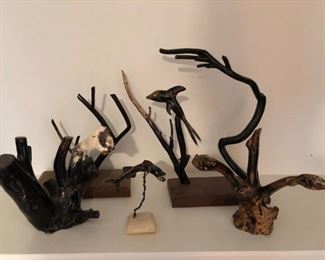 Black Coral sculptures