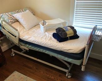 Quality high low hospital bed, like new.