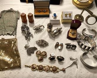 Quality vintage and antique jewelry and purses