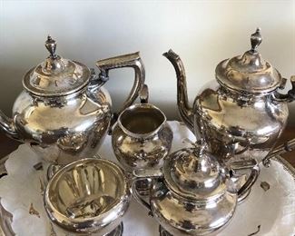 Sterling Wallace tea set