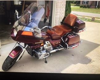 1984 Gold wing 1200 CC     has 21,000 miles not driven for five years for a long haul but has been started every year.
