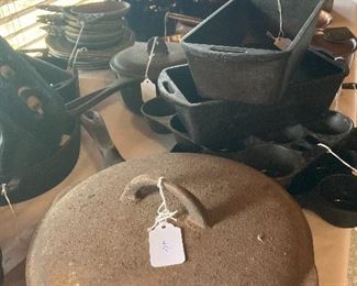 Lots of cast iron cookware