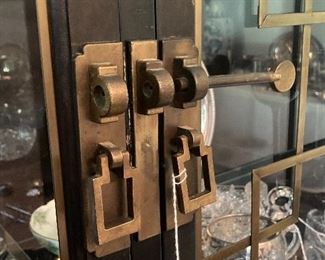 Detail of china cabinet