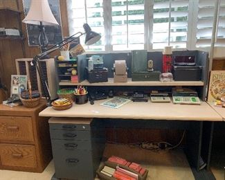 OFFICE SUPPLIES & DESK