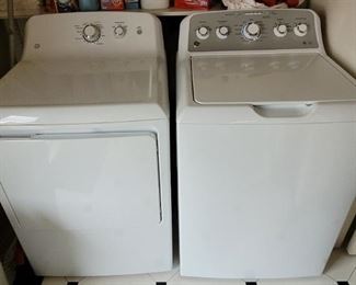 Pair of almost new washer and dryer by GE, purchased in June!! so, like new! (With receipt for 1600.00 for pair)