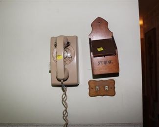 Vintage Dial Wall Phone