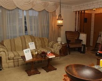 Drapery is for sale! Sofa and Chair
