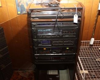 80's Technics Rack System with SU-V97 Amplifier