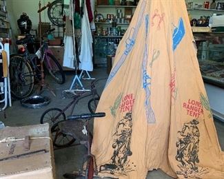 Original Lone Ranger Wigwam tent